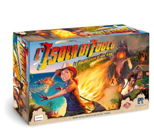 Asmodee isola fuoco gioco - l'isola, di